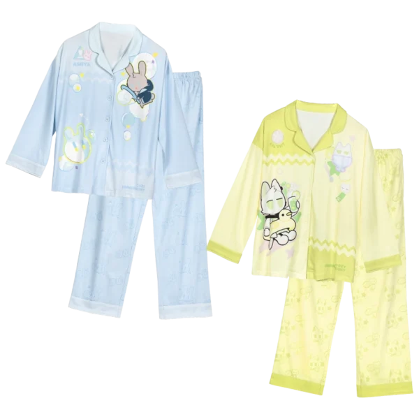 懶洋洋系列全棉家居服-貓山山款/山山兔款（M碼）/（L碼）
