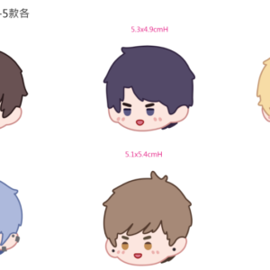 DIY烫布贴定制-Q版角色头像